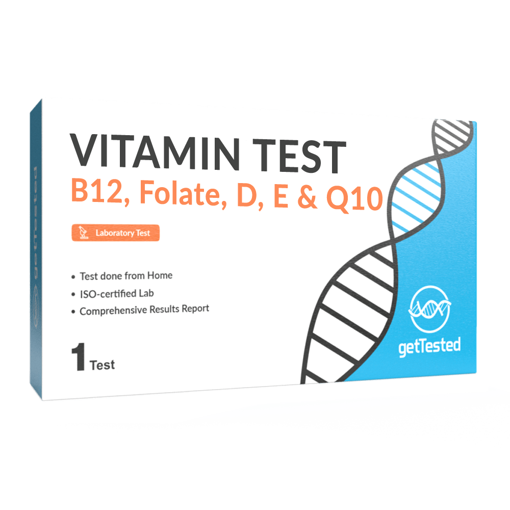 Vitamin Test (B12, Folate, D, E, Q10)